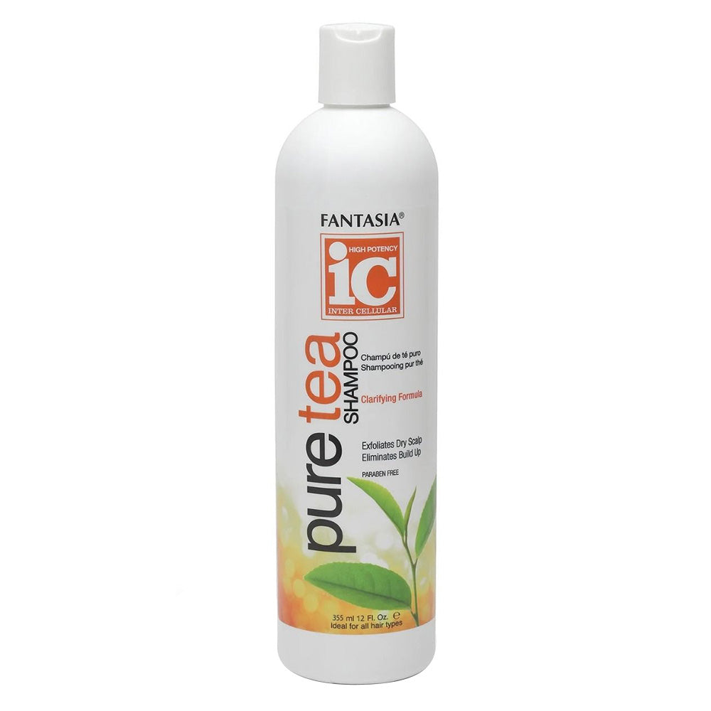 Fantasia IC Pure Tea Hair Shampoo Exfoliates Dry Scalp 12Oz (355ml)